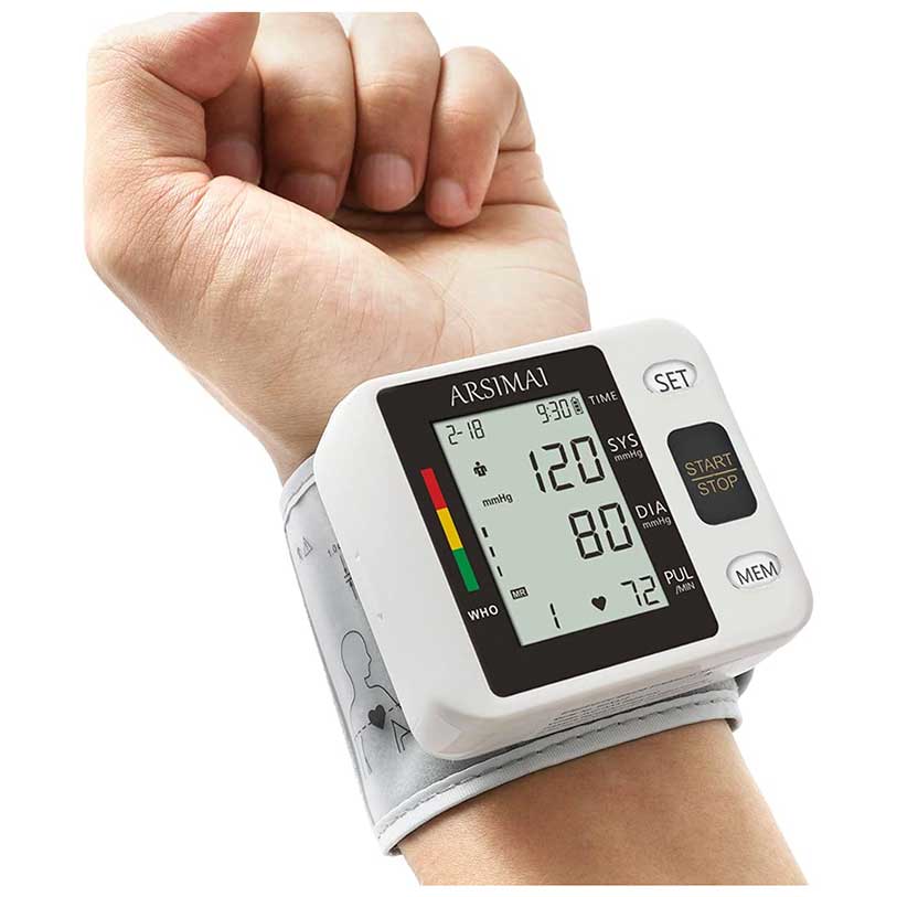 Presión Arterial Pulsera Control Tension Smartwatch Pulsera Medir