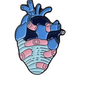Anatomical Metal Pins in Stainless Steel