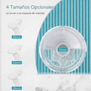 Extractor de Leche Manos Libres Paruu P10