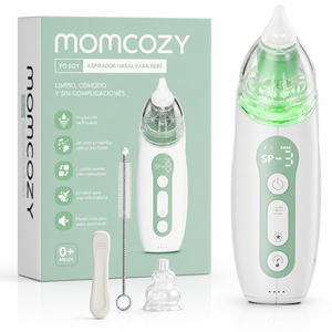Momcozy Aspirador Nasal Eléctrico para Bebé con Luz y Música