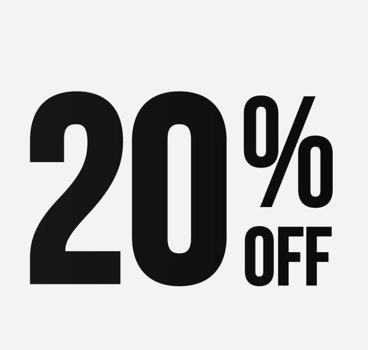 20% OFF