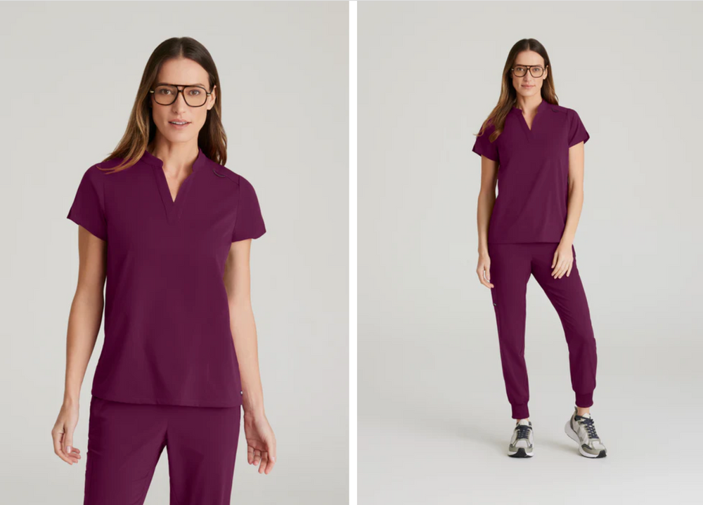 CAMISA DE MUJER ESTILO AVERY CUELLO CHINO GREYS ANATOMY