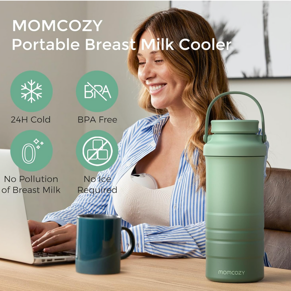 
                  
                    Enfriador Portátil Momcozy de 22 oz – Conserva la Leche Materna por Más de 24 Horas
                  
                
