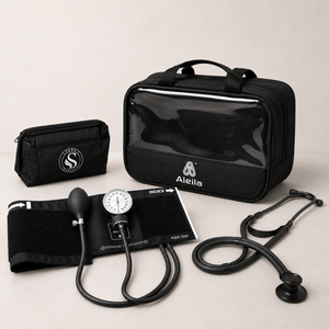 Combo Diagnóstico Premium — Estetoscopio + Esfigmomanómetro + Bolsa