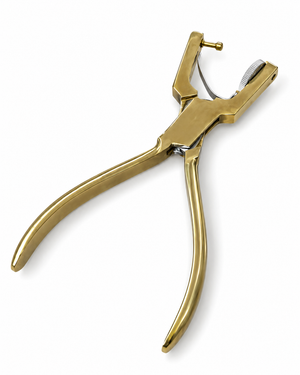 Stainless Steel Endodontic Rubber Puncher Dentistry
