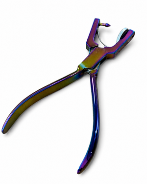 Stainless Steel Endodontic Rubber Puncher Dentistry
