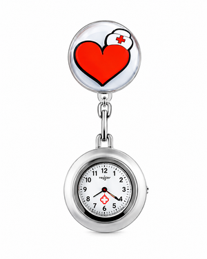 Nursing Clock with Retractable Second Hand and Figures