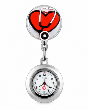 Nursing Clock with Retractable Second Hand and Figures