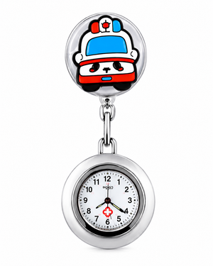 Nursing Clock with Retractable Second Hand and Figures