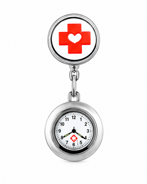 Nursing Clock with Retractable Second Hand and Figures