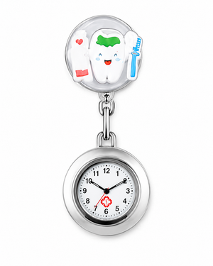 Nursing Clock with Retractable Second Hand and Figures