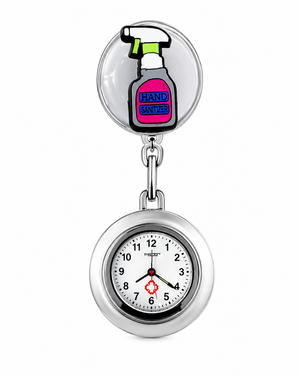 Nursing Clock with Retractable Second Hand and Figures