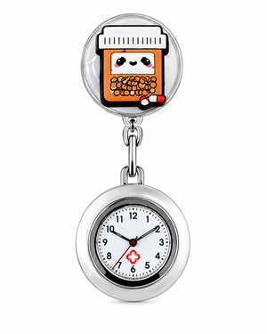 Nursing Clock with Retractable Second Hand and Figures