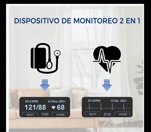 Checkme BP2 Monitor de presión arterial Bluetooth para uso doméstico, máquina automática de brazo superior inalámbrico BP
