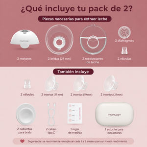 Momcozy M5 Smart - Extractor de leche con control por app