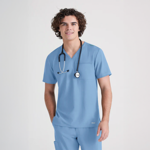 CAMISA DE HOMBRE ESTILO JOURNEY CICLO CUELLO V GREYS ANATOMY