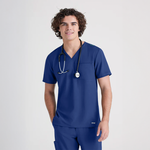 CAMISA DE HOMBRE ESTILO JOURNEY CICLO CUELLO V GREYS ANATOMY