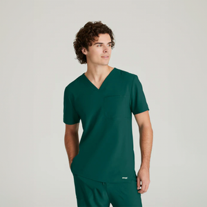 CAMISA DE HOMBRE ESTILO JOURNEY CICLO CUELLO V GREYS ANATOMY