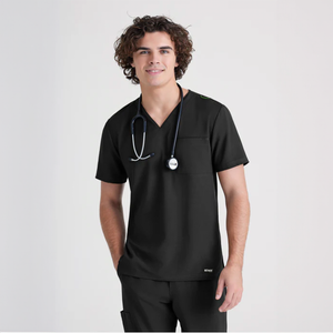 CAMISA DE HOMBRE ESTILO JOURNEY CICLO CUELLO V GREYS ANATOMY