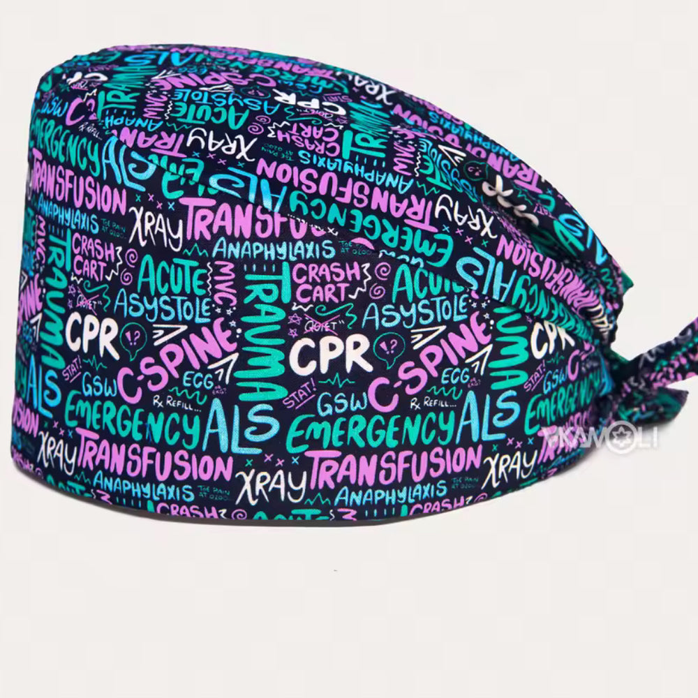 
                  
                    Gorro de quirofano ajustable con banda para el sudor, adecuado para hombres y mujeres
                  
                