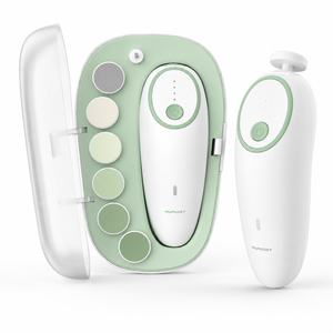 Momcozy Lima Eléctrica de Uñas para Bebé con Luz Nocturna
