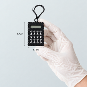 Mini calculadora con llavero