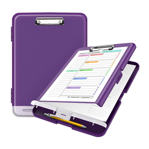 Tablero con almacenamiento, de alta capacidad con soporte para bolígrafo