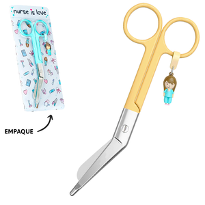 Tijeras lister de vendaje para la enfermera, con colores y estampados exclusivos.