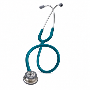 Color: Azul Caribe - vista frontal Estetoscopio Littmann Classic III Estandar en Medimed Honduras