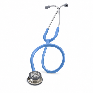 Color: Azul cielo - vista frontal Estetoscopio Littmann Classic III Estandar en Medimed Honduras
