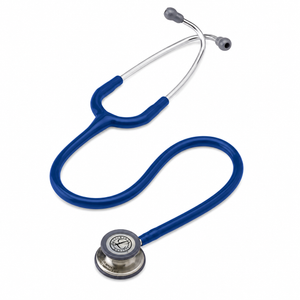 Color: Azul Marino - vista lateral Estetoscopio Littmann Classic III Estandar en Medimed Honduras