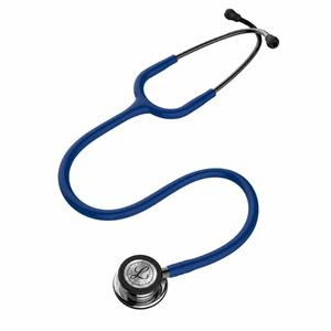 Color: Azul Marino Espejo - vista lateral Estetoscopio Littmann Classic III en Medimed Honduras