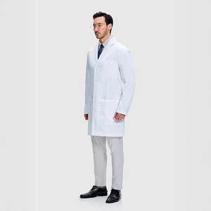 Bata de Laboratorio Semi ajustada para Hombre DR11 DR12 DR16 de Dr. James