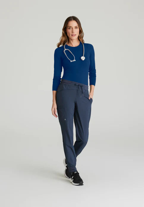 Color: Azul Marino - vista lateral Camisa Interior Manga Larga Mujer en Medimed Honduras