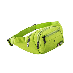 Multicolor Waist Bag in Waterproof Fabric, multiple pockets, bag.
