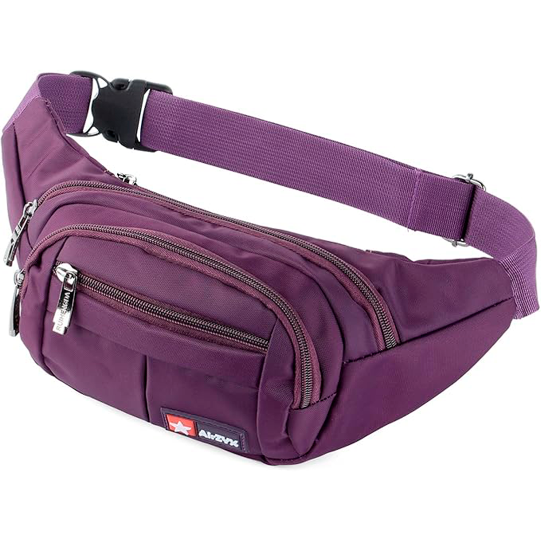 
                  
                    Multicolor Waist Bag in Waterproof Fabric, multiple pockets, bag.
                  
                