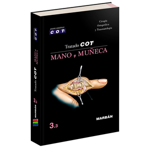 Tratado COT 3.3 Mano y Muñeca - Libro de cirugía ortopédica de Marbán Libros, en Medimed Honduras