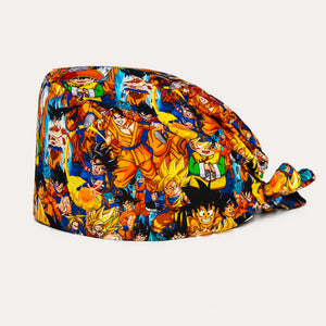 Gorro de quirofano ajustable con banda para el sudor, adecuado para hombres y mujeres