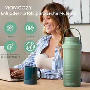 Enfriador Portátil Momcozy de 22 oz – Conserva la Leche Materna por Más de 24 Horas