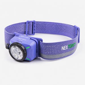 NEXTORCH eStar - Lámpara Frontal Ultra Brillante 1,300 Lúmenes Doble Luz