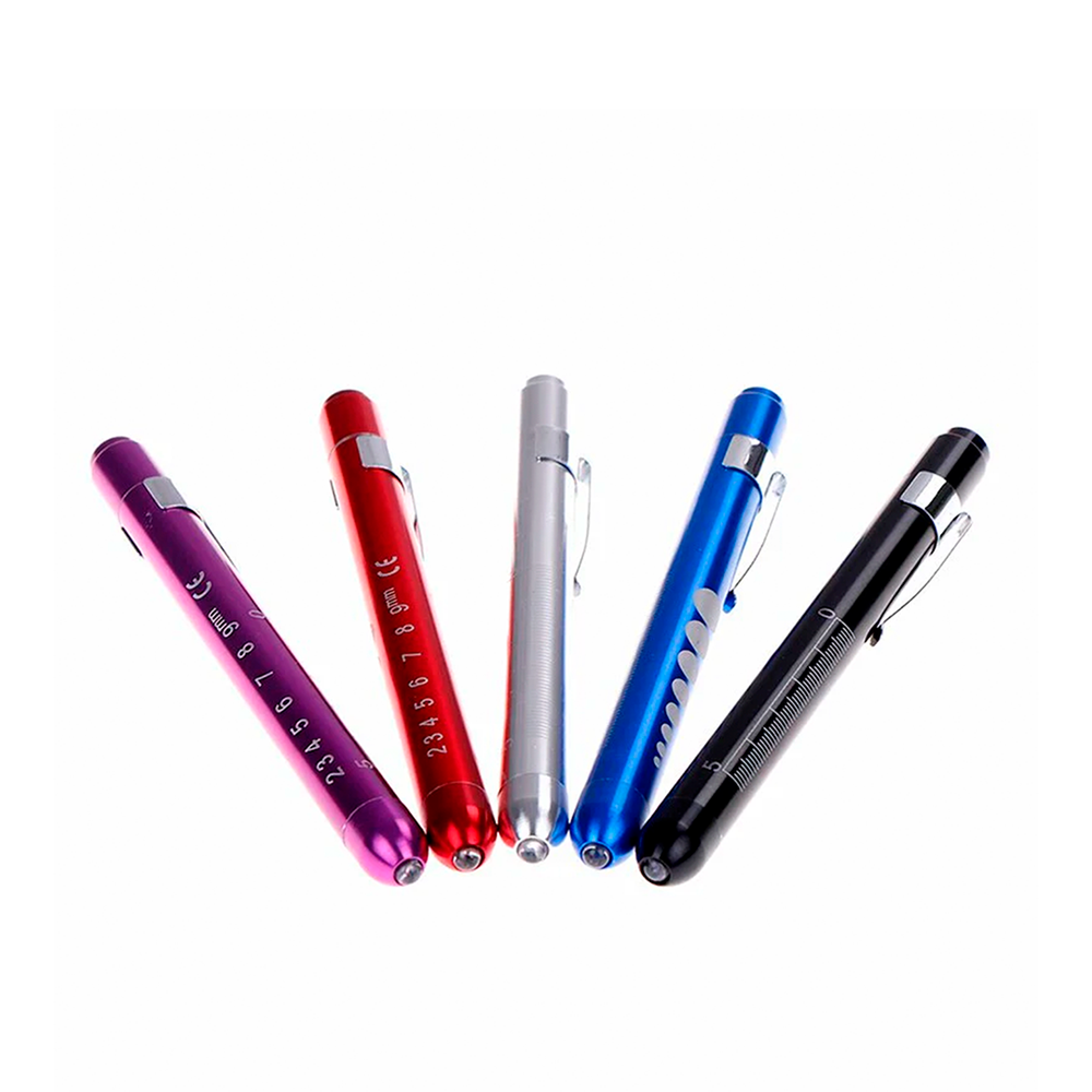 Medical Pen Light Spotlight with LED Pupil Meter for Nurses