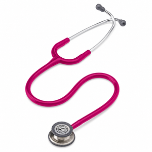 Color: Frambuesa - vista lateral Estetoscopio Littmann Classic III Estandar en Medimed Honduras