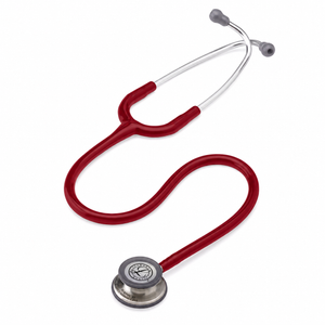 Color: Granate - vista lateral Estetoscopio Littmann Classic III Estandar en Medimed Honduras
