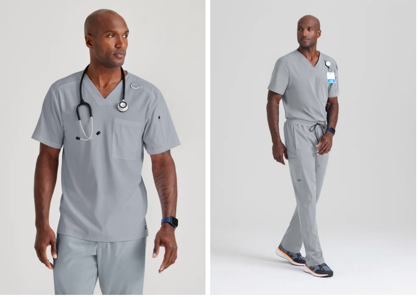 
                  
                    Camisa estilo Murphy de Grey's Anatomy, con cuello en V y 2 bolsillos, modelo GRST079, ideal para profesionales de la salud que buscan comodidad y funcionalidad.
                  
                