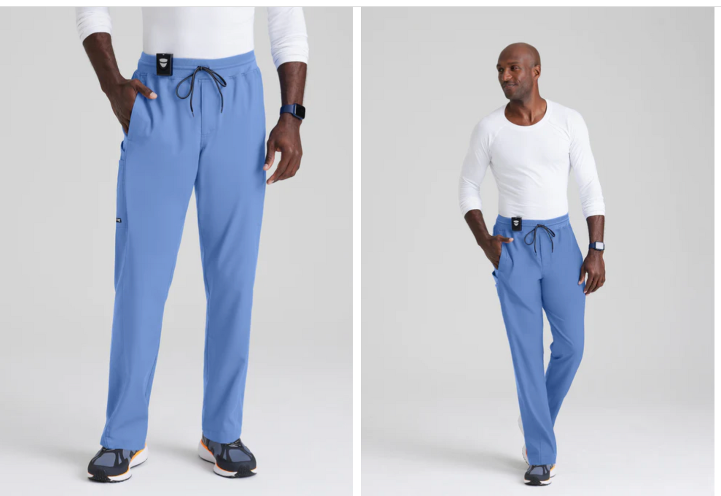 
                  
                    Pantalón Hudson de Grey's Anatomy, modelo GRSP617, diseñado para ofrecer comodidad y estilo a los profesionales de la salud en su jornada laboral.
                  
                