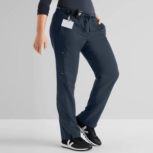 Color: Acero - vista posterior Pantalon Greys Anatomy Kim en Medimed Honduras