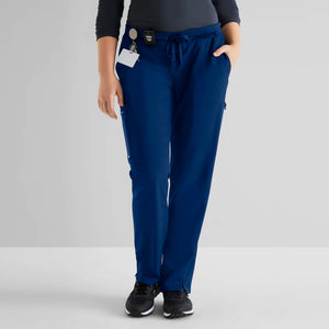 Color: Azul Marino - vista frontal Pantalon Greys Anatomy Kim en Medimed Honduras