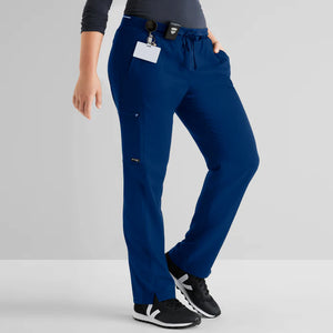 Color: Azul Marino - vista posterior Pantalon Greys Anatomy Kim en Medimed Honduras