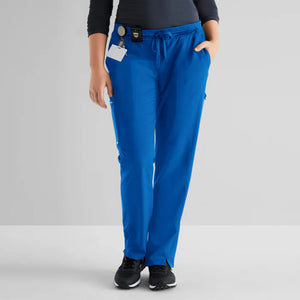 Color: Azul Royal - vista frontal Pantalon Greys Anatomy Kim en Medimed Honduras