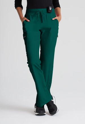 Color: Verde Hunter - vista frontal Pantalon Greys Anatomy Kim en Medimed Honduras